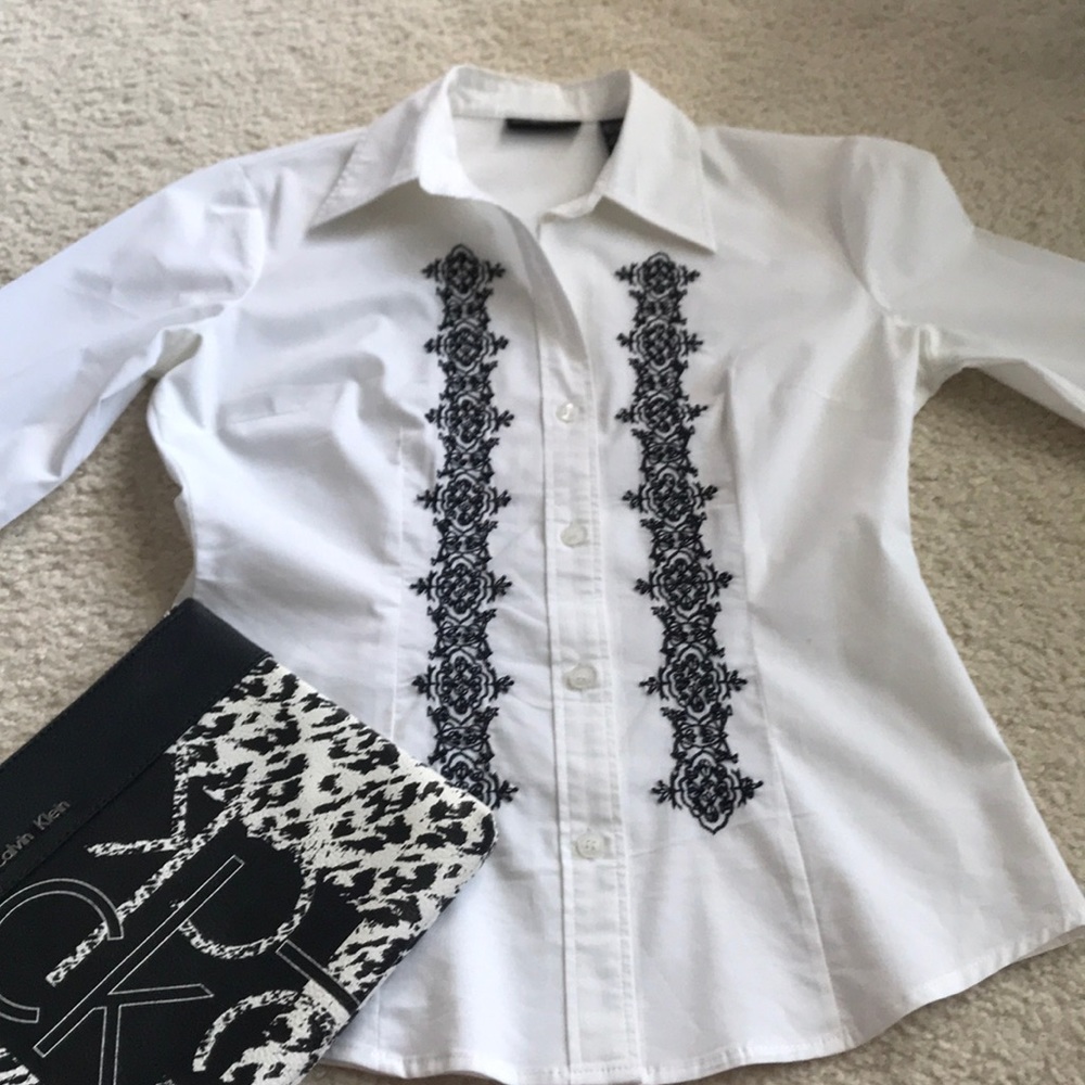 White button down dress shirt- New York & Company